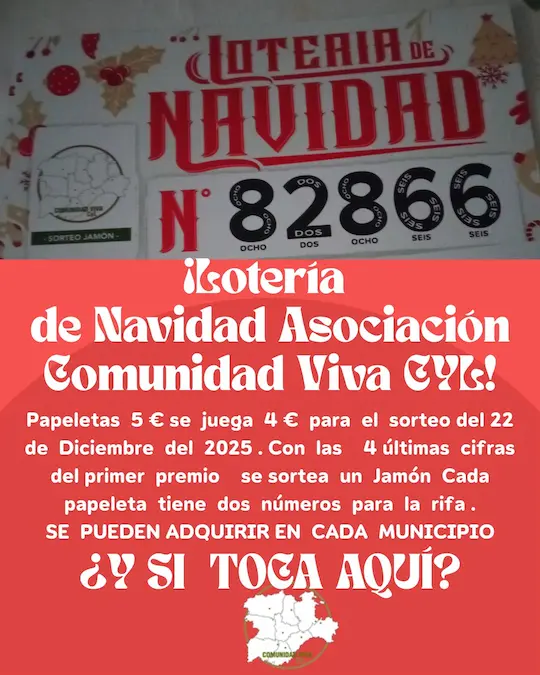Lotería de Navidad de Comunidad Viva Castilla y León