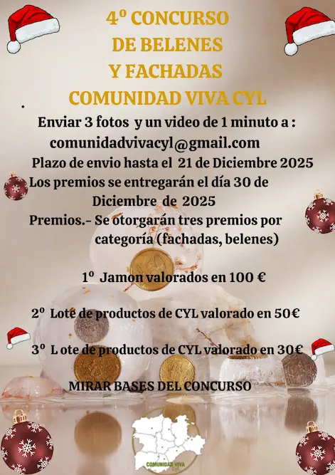 4º Concurso de Belenes y Fachadas Comunidad Viva CyL