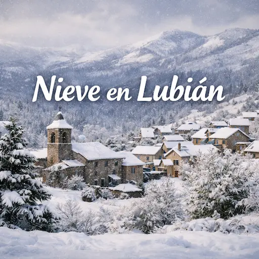 EN IMÁGENES | Nevada en Lubián